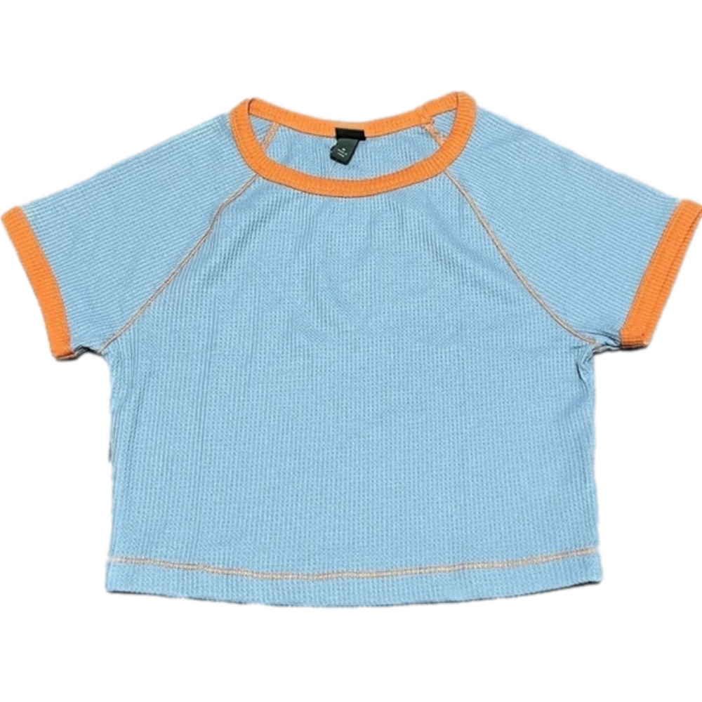 Wild Fable Women’s Blue & Orange Tee (Sz M)
